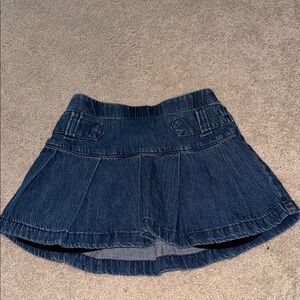 Abercrombie Kids Blue Denim pleated skirt
